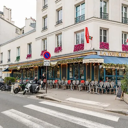 Le Deniro Loft - Tour Eiffel Invalides - 5 Personnes Paryż