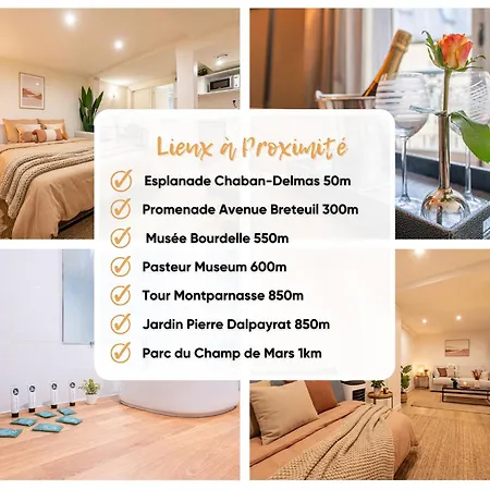 Apartment Le Deniro Loft - Tour Eiffel Invalides - 5 Personnes Paris